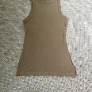 WeWoreWhat Tan Sleeveless Tank Top